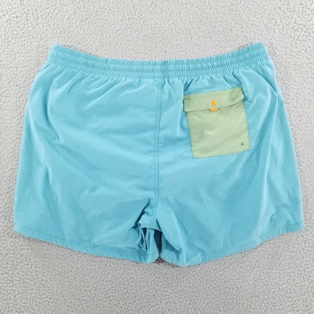 Cotopaxi Swim Trunks Mens XL Blue Mesh Lined Surf Shorts Colorblock Drawstring